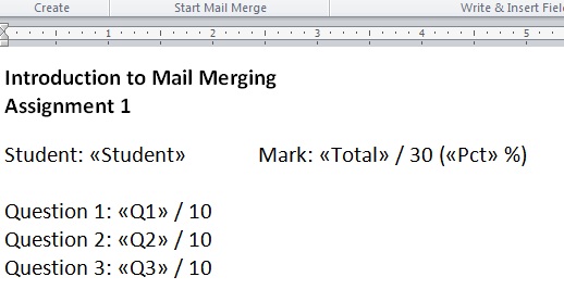 Formatting Percentages In Microsoft Word Mail Merges